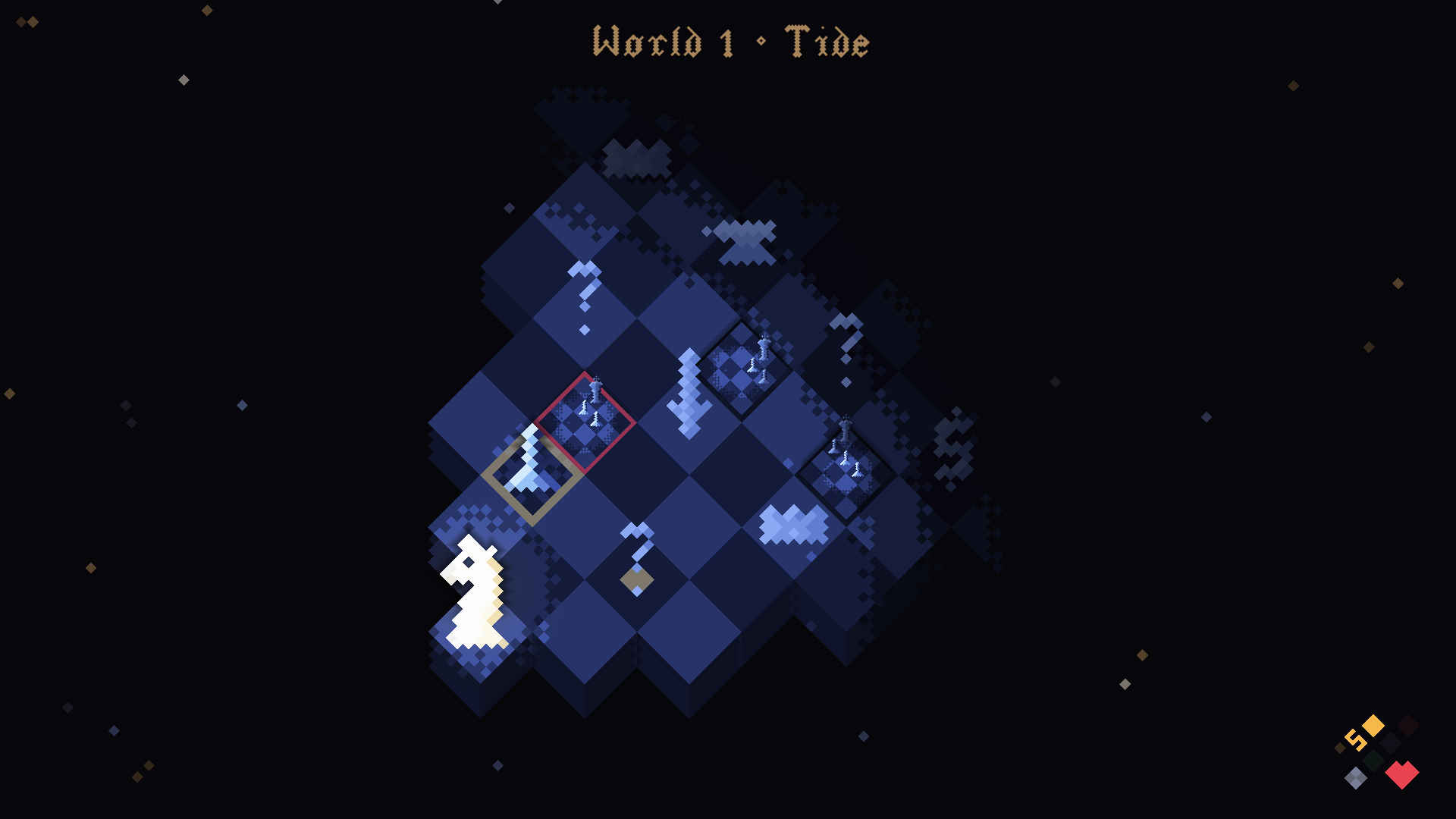The map of the first world, Tide.